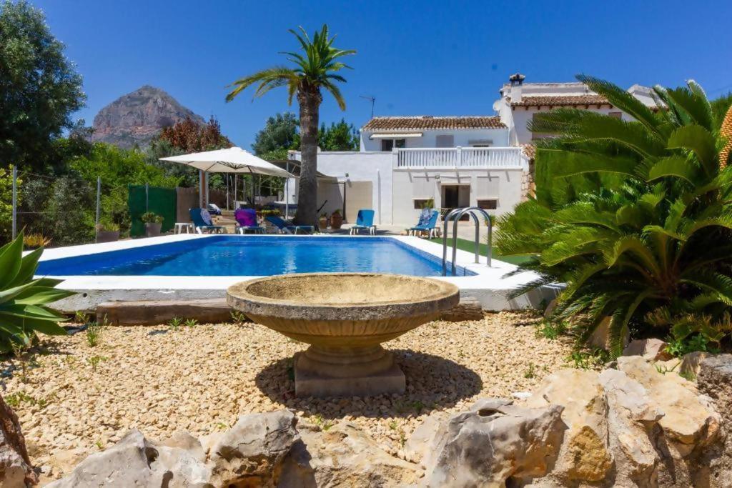 Villa Rustica Con Piscina Privada Jávea Eksteriør bilde